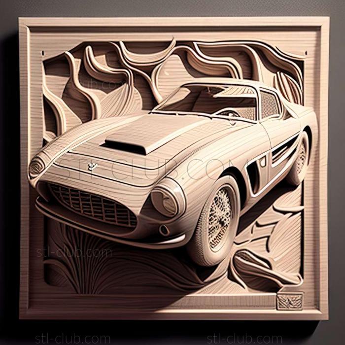 3D мадэль Ferrari 250 (STL)